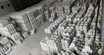 玉溪 芝麻白挡车柱