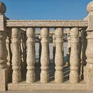 玉溪 黄金麻栏杆（扶手，花瓶柱，将军柱）