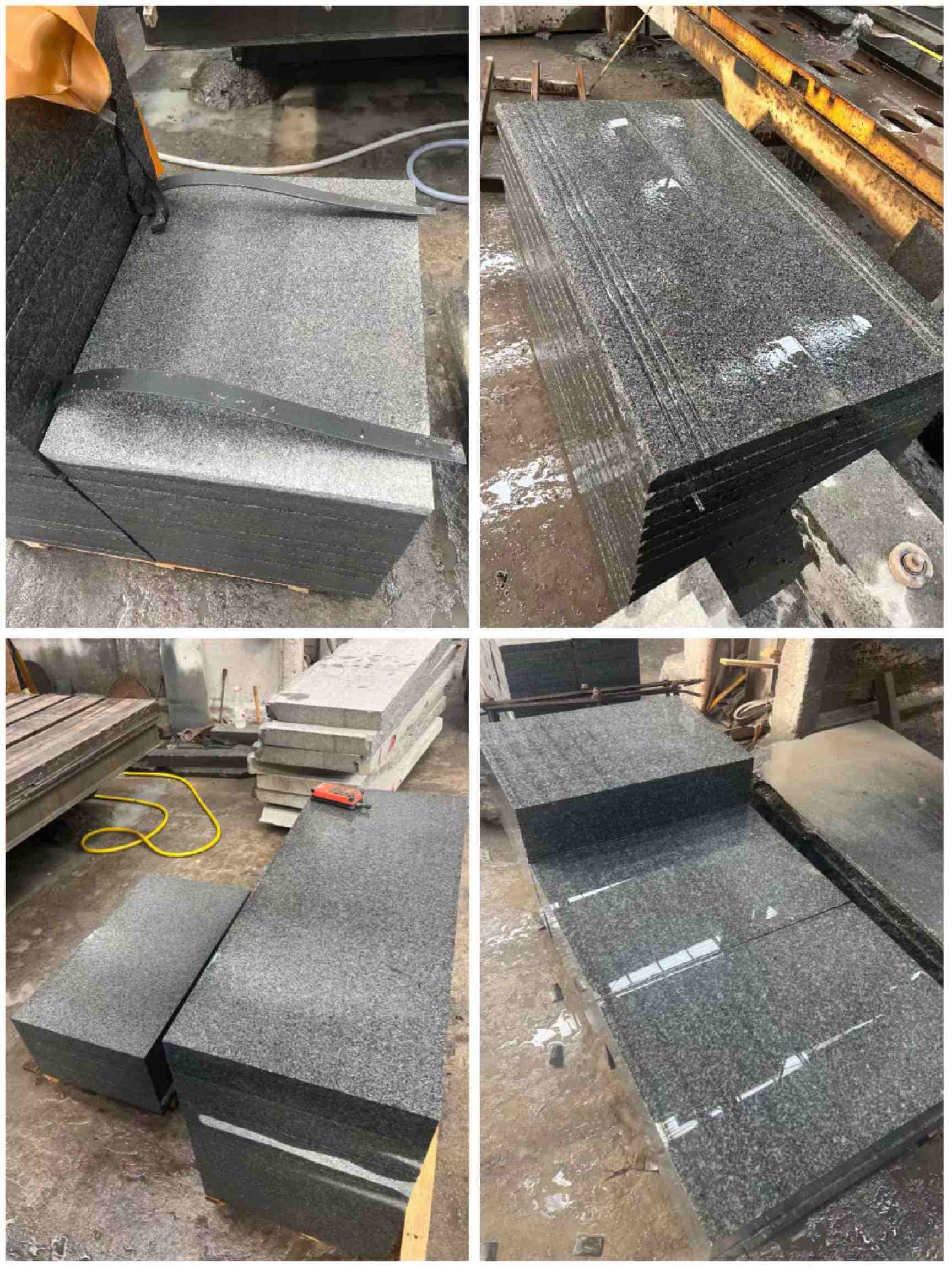 玉溪 芝麻黑地铺石材