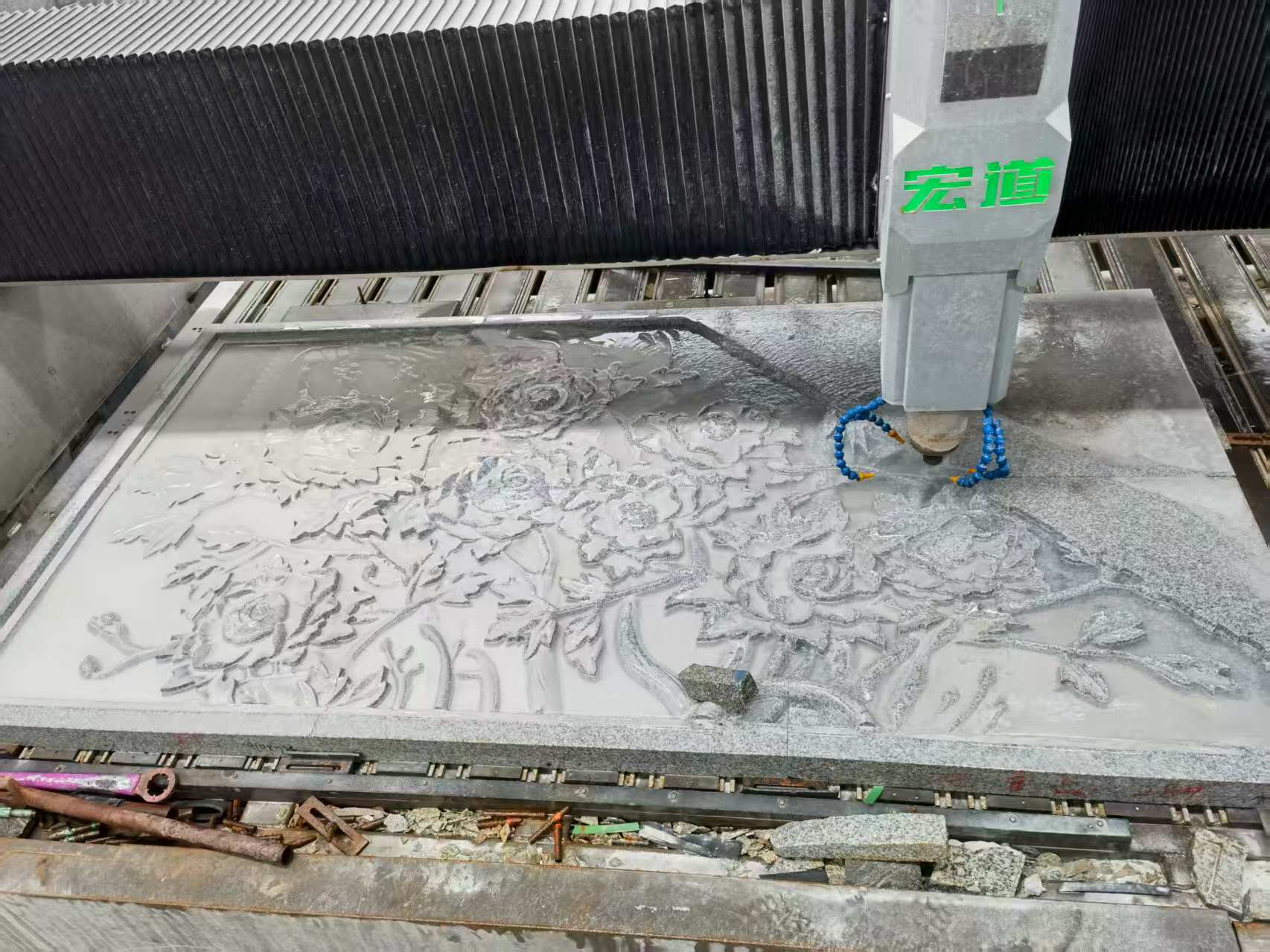 玉溪 别墅墙面石材雕刻