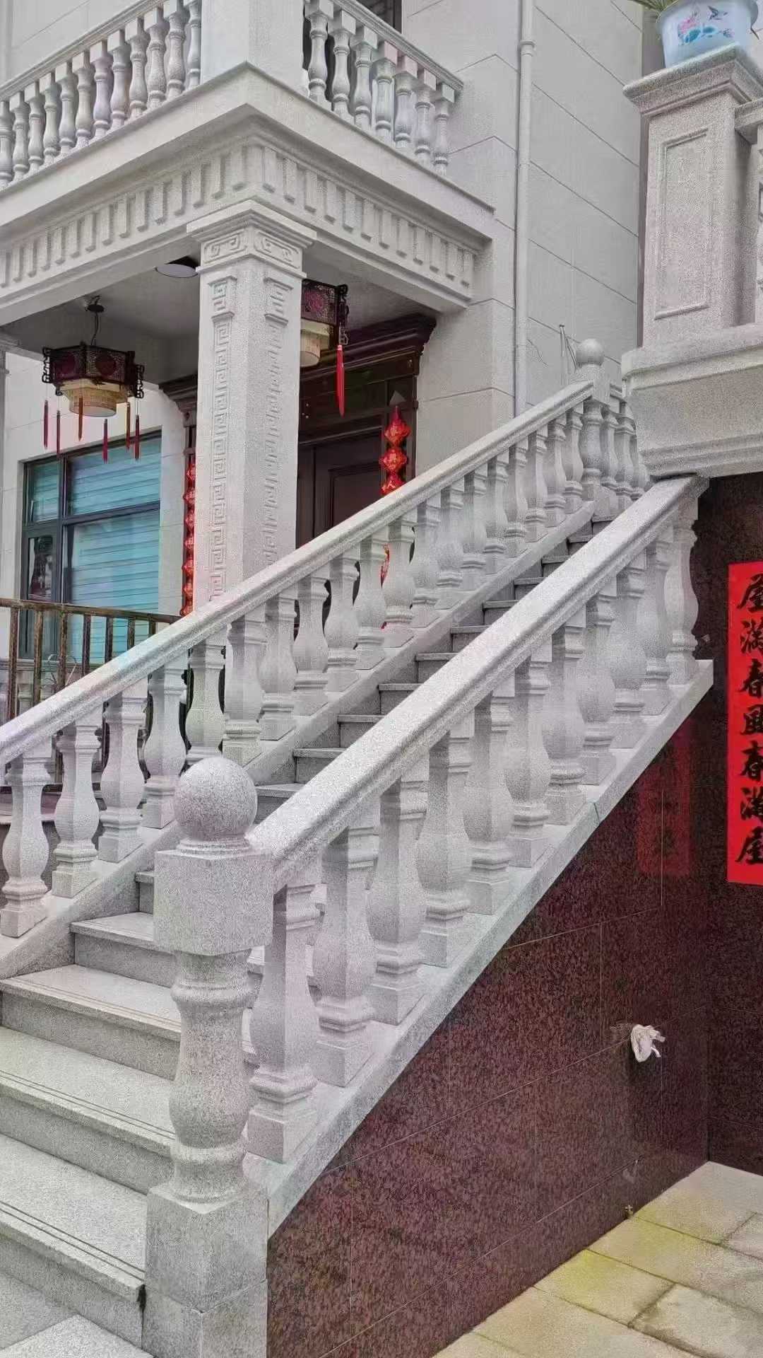 玉溪 天然石材 阳台庭院护栏、栏杆