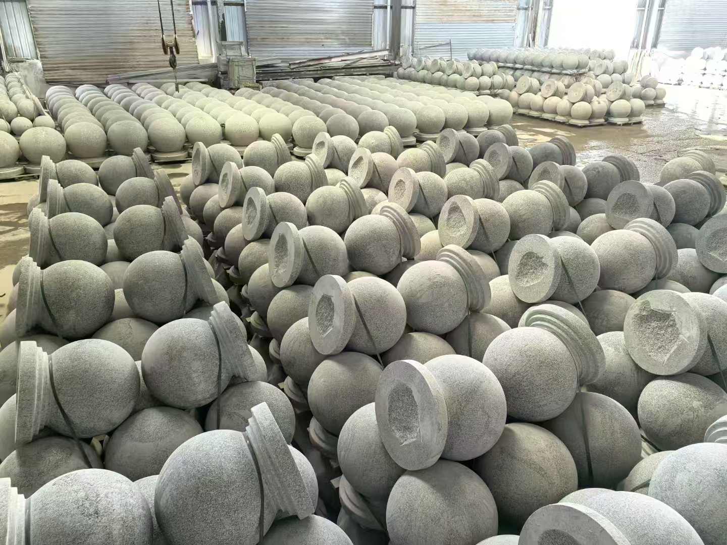 玉溪石材挡车球